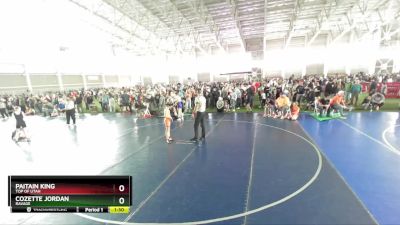 105 lbs Champ. Round 1 - Cozette Jordan, Ravage vs Paitain King, Top Of Utah