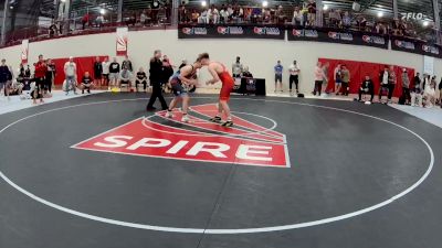 77 Finals kg Champ. Round 1 - Leister Bowling IV, Hawkeye Wrestling Club vs Julian Slaastad, Beat The Streets Chicago-Midway