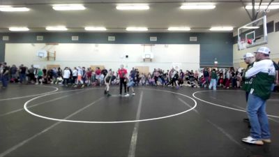 75 lbs Quarters - Grey Dias, Shootbox Rigby vs Bridger Jennison, St. Maries Wrestling Club
