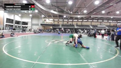 215 lbs Quarterfinal - Edward Vasquez, North Providence vs Vincent Mcateer, Bishop Hendricken