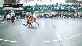 157 lbs Champ. Round 1 - Gunnar Myers, Northwestern vs Joe Clark, Edinboro