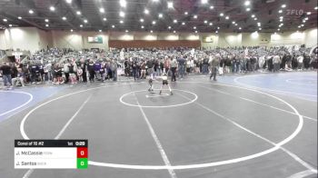 43 lbs Consi Of 16 #2 - Joseph McCassie, Fernley WC vs Jayvion Santos, Buckaroo WC