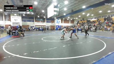 190 lbs Cons. Round 4 - Jared De Leon, Alta Loma vs Adrian Estrada, Warren