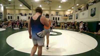 285 lbs Semifinal - Angel Figueroa, Middleborough vs Charlie Smith, Saint John's Prep