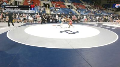 132 lbs Champ. Rd Of 64 - Jasper Croom, Florida vs Hendrix Schwab, Iowa