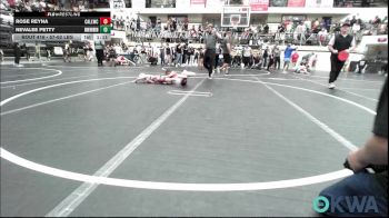 57-62 lbs Quarterfinal - Rose Reyna, Carl Albert vs Nevalee Petty, Skiatook Youth Wrestling