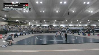 A 285 lbs 1st Place Match - Tyson Click, Samuel Everett School Of Innovation vs Rogelio Gonzalez, Cheatham Co. Central High School