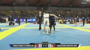 THOMAS TSERING N. W. PINCHOK LAM vs ADRIEN ANTOINE CHRISTOPHE LIDON 2026 IBJJF European NoGi