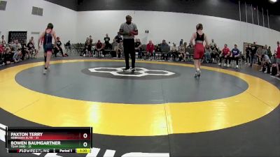 100 lbs Round 1 (6 Team) - Paxton Terry, Nebraska Elite vs Bowen Baumgartner, Team Ohio