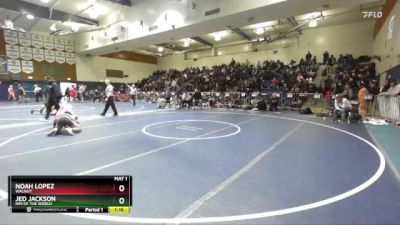 138 lbs Quarterfinal - Noah Lopez, Walnut vs Jed Jackson, Rim Of The World