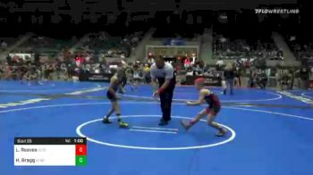 70 lbs Consolation - Lucas Reeves, Steel Valley Renegades vs Hudson Bragg, Bear Cave