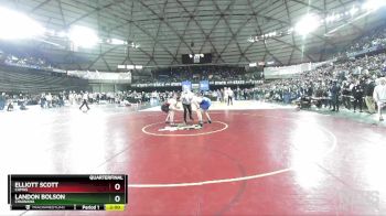 4A 215 lbs Quarterfinal - Landon Bolson, Chiawana vs Elliott Scott, Camas