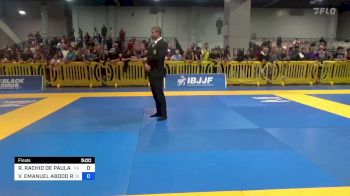 RAPHAEL RACHID DE PAULA SANTOS vs VICTOR EMANUEL ABOOD RODRIGUES 2023 American National IBJJF Jiu-Jitsu Championship