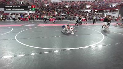 69 lbs Quarterfinal - Owen Pronschinske, LAW vs Cullen Stanley, Smooth Moves