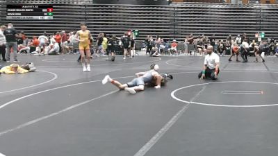 96 lbs Round 3 (8 Team) - Chase Miller-Smith, Neighborhood Wrestling vs Kevin Kirk, Crossroads Wrestling