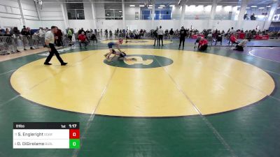 81 lbs Round Of 16 - Scout Engleright, Soaring Eagles WC vs Dominic DiGirolamo, Burlington