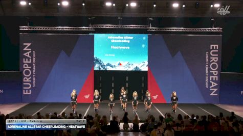 Adrenaline Allstar Cheerleading - Heatwave [2026 IASF L1 - U12 - Small A Day 2] 2026 The European Summit