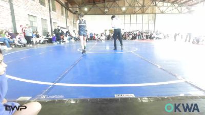 105 lbs Rr Rnd 2 - Peyton Harp, Tahlequah Wrestling Club vs Joely Hunt, Vian Wrestling Club
