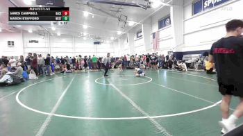 75 lbs Quarterfinal - James Campbell, Backyard Barbarians-MS vs Mason Stafford, West Virginia Wild-MS