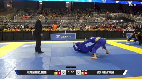 Aydn Josiah Young vs Julian Michael Risco 2025 Pan Kids Jiu-Jitsu IBJJF Championship