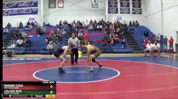 165 lbs Cons. Semi - Colton Rice, WEST JEFFERSON vs Parker Cook, MECHANICSBURG