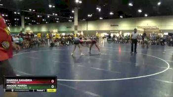 135 lbs Round 2 (6 Team) - Marissa Sanabria, STL Green vs Maddie Marsh, Charlie`s Angels-IL Blk