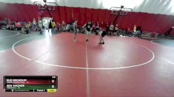 138 lbs Round 2 (4 Team) - Ben Wagner, Freedom A vs Bud Brondum, Cretin-Derham Hall