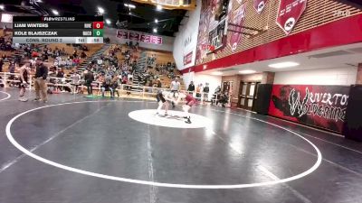 113 lbs Cons. Round 2 - Kole Blajszczak, Natrona County vs Liam Winters, Riverton