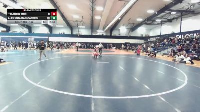 157 lbs Cons. Round 1 - Alex Guaman Castro, Bridgewater State vs Martin Turi, King`s College