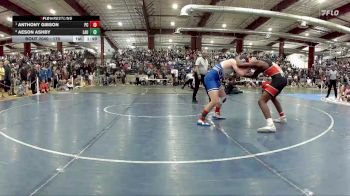 175 lbs Quarterfinal - Anthony Gibson, Pershing County vs Aeson Ashby, Laughlin