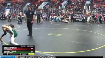 70 lbs Quarterfinal - Jayden Young, Williamston WC vs Gregory Spisz, Team Donahoe