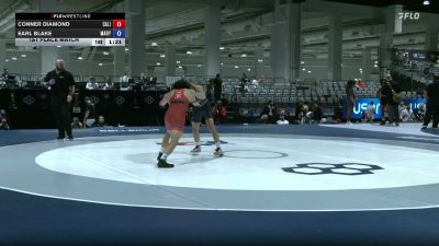 62 kg 1st Place Match - Conner Diamond, California vs Earl Blake, Maryland