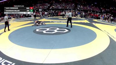 D1-144 lbs Cons. Round 3 - Jack Dinwiddie, Wadsworth vs Guardian Miller, Ashland