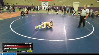 97-107 lbs Round 1 - Weston Alsaker, WI vs Kallen Hansen, ND