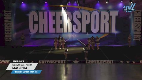 Winnersville Elite - Magenta [2023 L1.1 Junior - PREP - D2 Day 1] 2023 CHEERSPORT Daytona Beach Classic