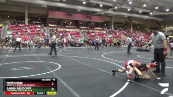 75 lbs Cons. Semi - Mateo Ruiz, Dodge City Wrestling Academy vs Raiden Neudorff, Tonganoxie Wrestling Club