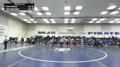133 lbs Quarterfinal - Billy Thornton, Sacramento City College vs Alexander Osborne, Lassen College