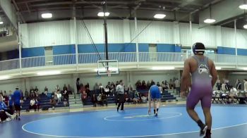 197 lbs Round 3 (8 Team) - Andrew Baldwin, Muskegon Community College vs Jonathan Santiago, Joliet Junior College