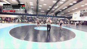 197 lbs Champ. Round 1 - Tim Eddinger, Messiah vs Myles Brown, Alvernia