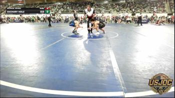 126 lbs Consi Of 16 #1 - Blake Wind, Henryetta Knights Wrestling Club vs Zachary Holz, Deer Creek Wrestling