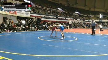 113 lbs Quarters & Wb (16 Team) - Chloe Temple, Tabb vs Johnny Meehan, Deep Run