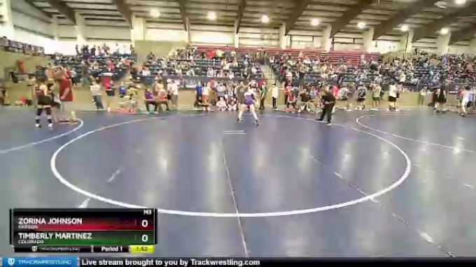 114-124 lbs 1st Place Match - Zorina Johnson, Oregon vs Timberly ...