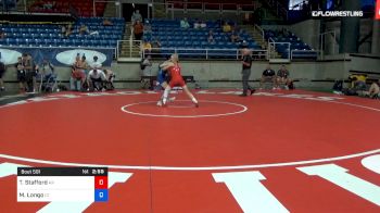 100 lbs Rnd Of 32 - Tristan Stafford, Arkansas vs Michael Longo, Connecticut