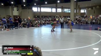 126 lbs Round 2 Champ & Wb (32 Team) - Joel Noble, CIAW vs Matthew Thaxton, BHWC/Duval Elite