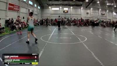 126 lbs Round 1 (4 Team) - Gabe Umstead, FORGE vs Connor Wilson, Ohio Valley