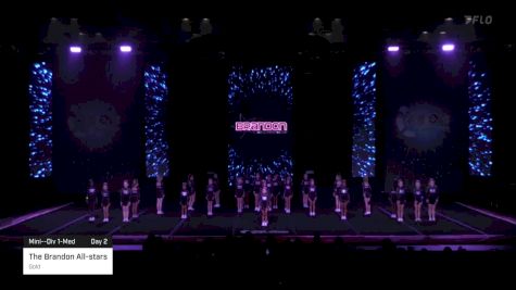 The Brandon All-stars - Gold [2025 Mini--Div 1-Med Day 2] 2025 All Out Grand Nationals