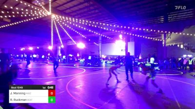 95 lbs Consi Of 8 #1 - Jace Manning, Maize WC vs Rylan Ruckman, Beatrice WC