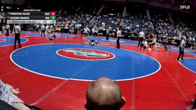2A-120 lbs Quarterfinal - Preston Giles, Coahulla Creek vs Xavier Mance, Lovett School