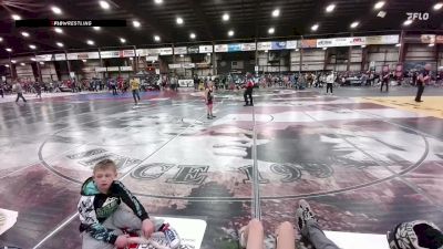 82 lbs 5th Place Match - Victoria Kachena, MATPAC Wrestling vs Evelyn Fleming, Windy City Wrestlers