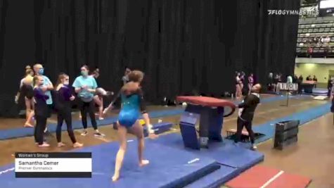 Samantha Cemer - Women's Group, Premier Gymnastics - 2021 Women's Xcel Region 4 Championships